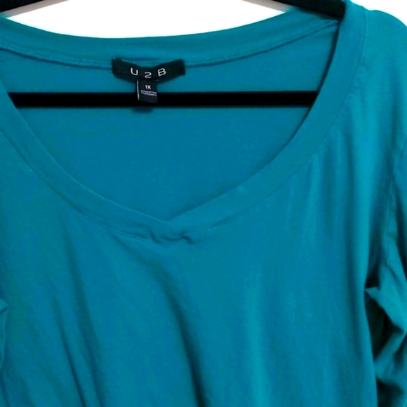 Teal essential long sleeve - Picture 10 of 15